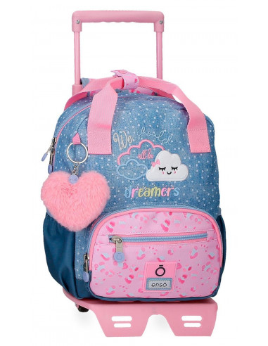 96922T1 MOCHILA ADAP. C/CARRO 28CM.ENSO DREAMERS